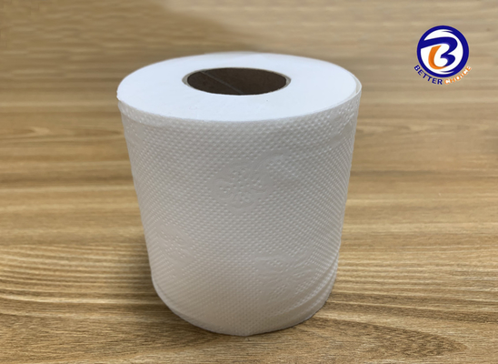 부드러운 편안한 화장실 일회용 종이 직물 롤 15 Gsm Ｈ 9CM