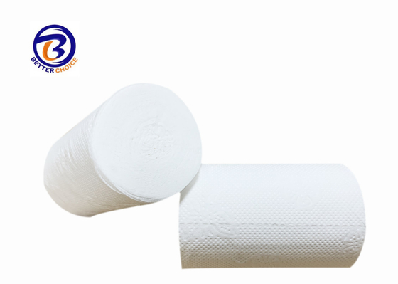 부드러운 편안한 화장실 일회용 종이 직물 롤 15 Gsm Ｈ 9CM