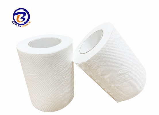 부드러운 편안한 화장실 일회용 종이 직물 롤 15 Gsm Ｈ 9CM