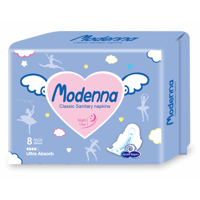 메쉬 날개 일회용 생리대 350 밀리미터 초대형 인쇄된 OEM ODM