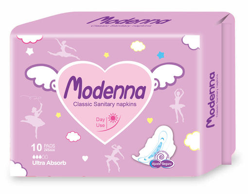 메쉬 날개 일회용 생리대 350 밀리미터 초대형 인쇄된 OEM ODM